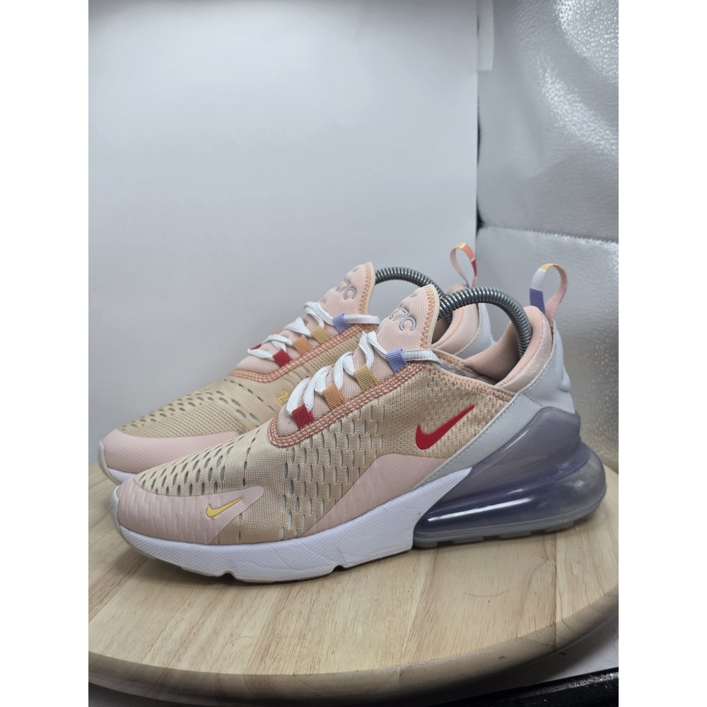 Womens size 8.5 - Nike Air Max 270 Shoes Beige Mesh Athletic Sneakers CW5589-600